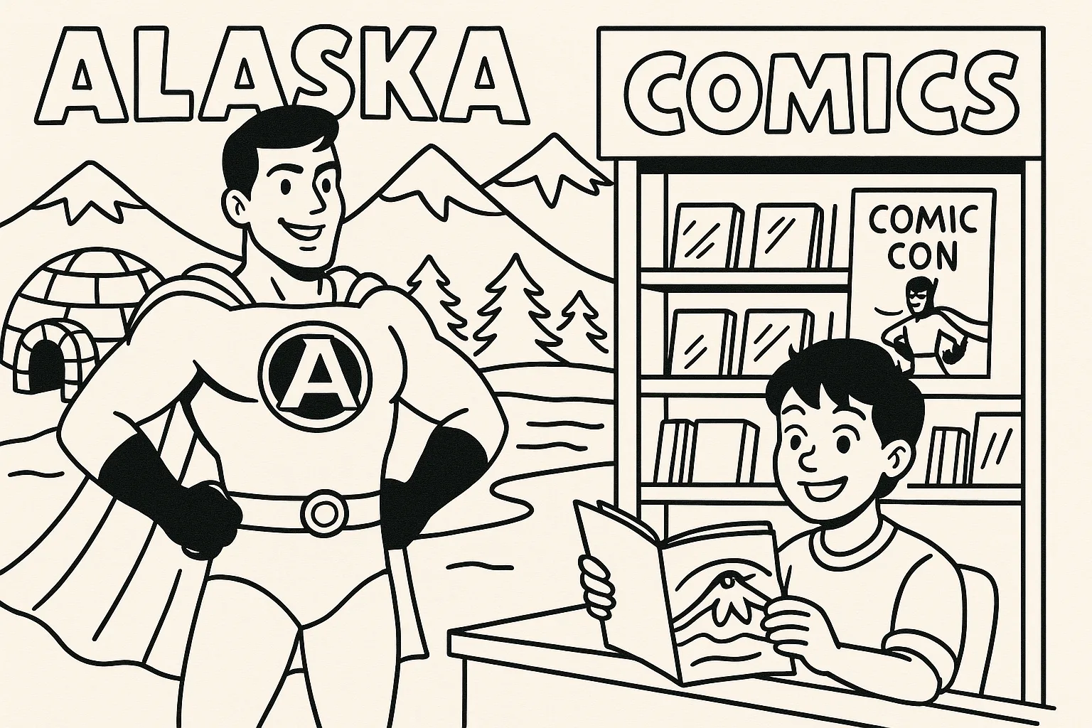 Best Comic-Book Shops & Conventions in Alaska