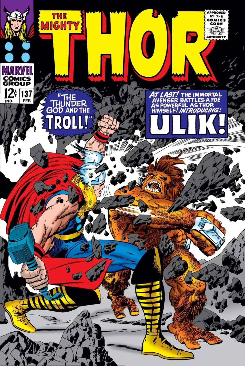 Friday Floor Report: The Mighty Thor No. 137 Adds $50 on Ulik’s First
