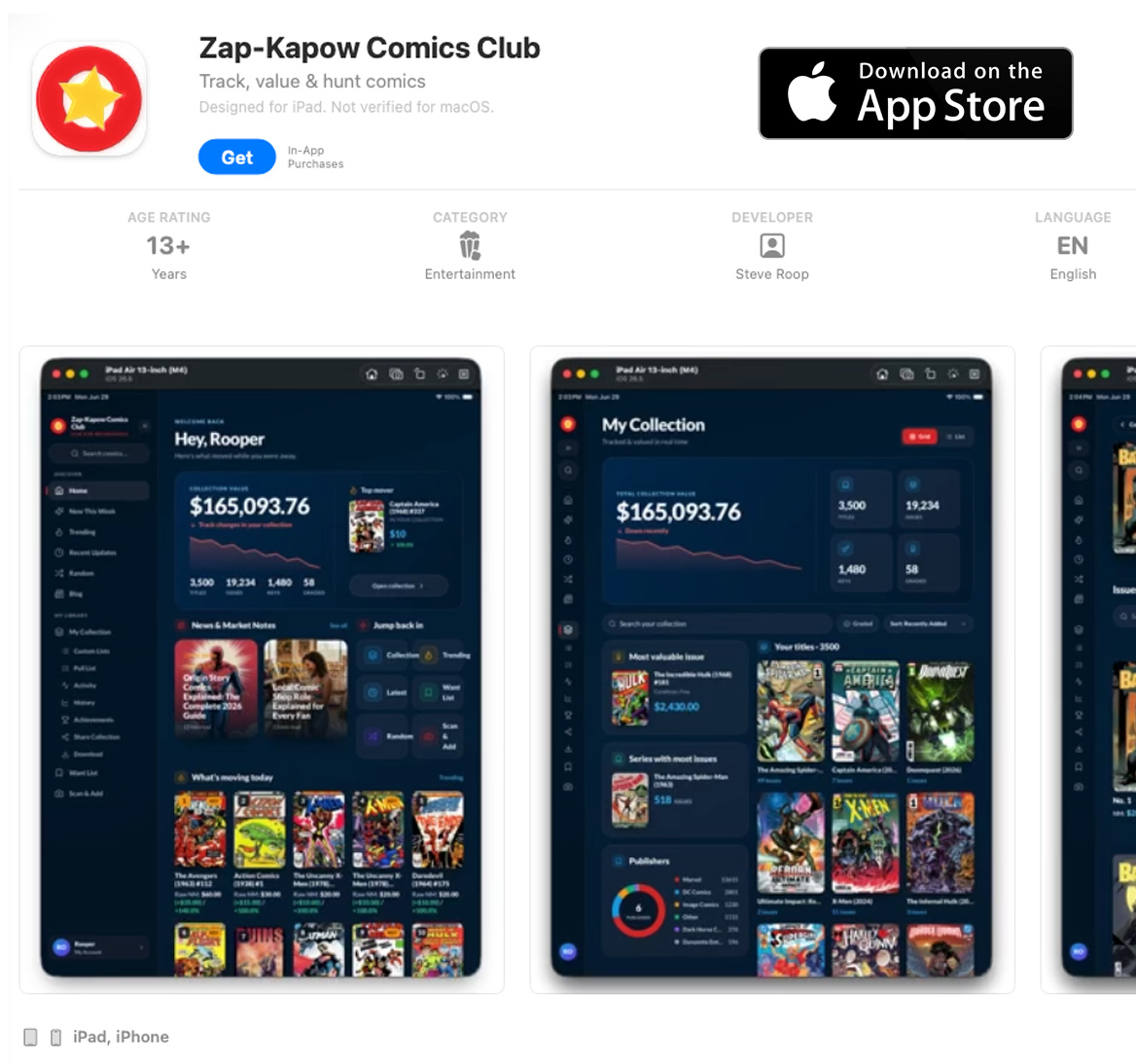 Now on Google Play and App Store